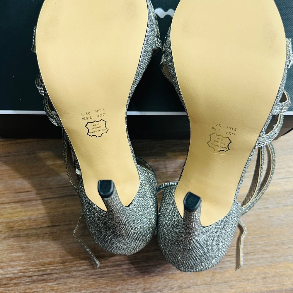 Nina size 7.5 Rhinestone heels. Brand New in box! - Picture 6 of 7